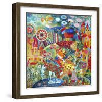 Unicorn-Oxana Zaika-Framed Giclee Print