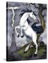 Unicorn-Harry Briggs-Stretched Canvas