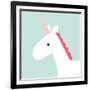 Unicorn-Ann Kelle-Framed Art Print