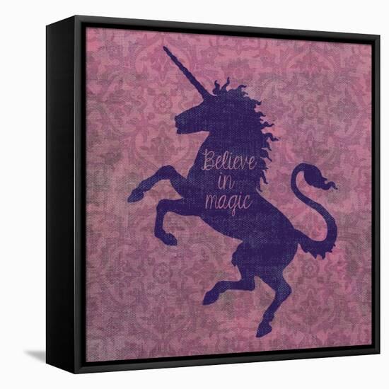 Unicorn-Erin Clark-Framed Stretched Canvas