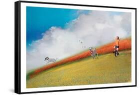 Unicycle Joy-Nancy Tillman-Framed Stretched Canvas