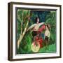 Unicycle Rider, 1911-Ernst Ludwig Kirchner-Framed Giclee Print