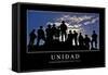 Unidad. Cita Inspiradora Y Póster Motivacional-null-Framed Stretched Canvas