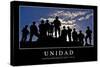 Unidad. Cita Inspiradora Y Póster Motivacional-null-Stretched Canvas