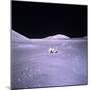 Unident. Apollo 17 Astronaut in Lunar Surface Vehicle During Lunar Exploration-null-Mounted Photographic Print