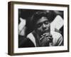 Unidentified African American Woman at Meeting During Bus Boycott-null-Framed Photographic Print