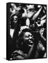 Unidentified African American Women at Meeting First Baptist Church During Bus Boycott-null-Framed Stretched Canvas