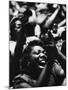 Unidentified African American Women at Meeting First Baptist Church During Bus Boycott-null-Mounted Photographic Print