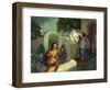 Unidentified Balcony Scene, Possibly Romeo and Juliet-Van Der Syde-Framed Giclee Print