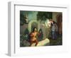 Unidentified Balcony Scene, Possibly Romeo and Juliet-Van Der Syde-Framed Giclee Print