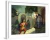 Unidentified Balcony Scene, Possibly Romeo and Juliet-Van Der Syde-Framed Giclee Print