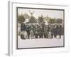 Unidentified Band in a Suburban Setting Probably in Northwest London-null-Framed Photographic Print