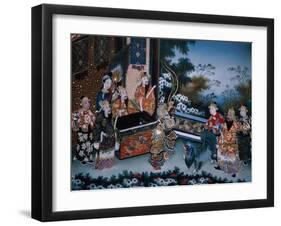 Unidentified Marital Scene, C1800-C1850-null-Framed Giclee Print