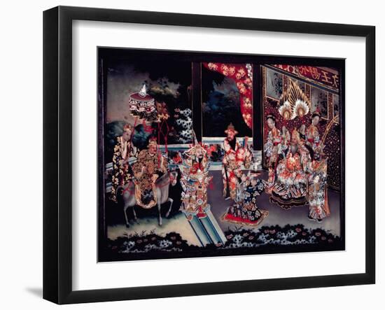 Unidentified Marital Scene, C1800-C1850-null-Framed Giclee Print