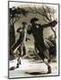 Unidentified Men Duelling with Swords in Moonlight-John Millar Watt-Mounted Giclee Print