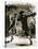Unidentified Men Duelling with Swords in Moonlight-John Millar Watt-Stretched Canvas