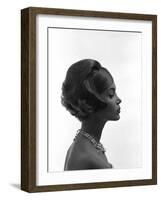 Unidentified Model Shoot. Part of Allan Grant's Series "The Golden Girls of the West", 1960-Allan Grant-Framed Photographic Print