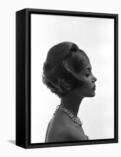 Unidentified Model Shoot. Part of Allan Grant's Series "The Golden Girls of the West", 1960-Allan Grant-Framed Stretched Canvas
