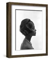 Unidentified Model Shoot. Part of Allan Grant's Series "The Golden Girls of the West", 1960-Allan Grant-Framed Photographic Print