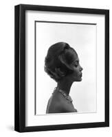 Unidentified Model Shoot. Part of Allan Grant's Series "The Golden Girls of the West", 1960-Allan Grant-Framed Photographic Print