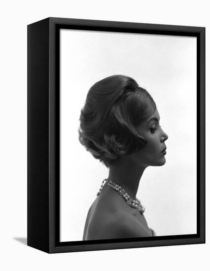 Unidentified Model Shoot. Part of Allan Grant's Series "The Golden Girls of the West", 1960-Allan Grant-Framed Stretched Canvas