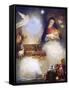 Unidentified Montage Based on the Birth of Jesus-John Millar Watt-Framed Stretched Canvas