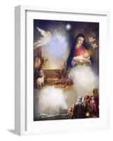 Unidentified Montage Based on the Birth of Jesus-John Millar Watt-Framed Giclee Print