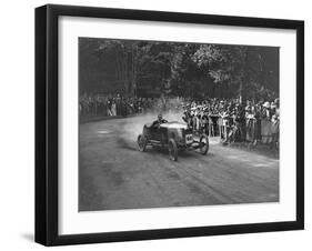 Unidentified open 4-seater competing in the MAC Shelsley Walsh Hillclimb, Worcestershire, 1923-Bill Brunell-Framed Photographic Print