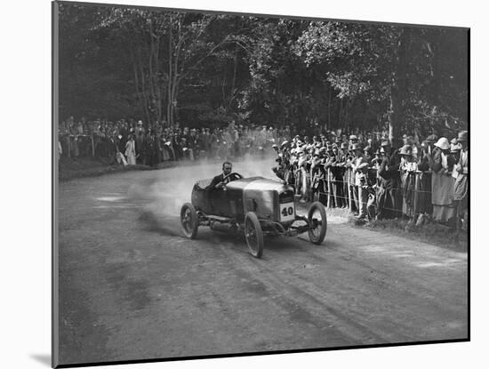Unidentified open 4-seater competing in the MAC Shelsley Walsh Hillclimb, Worcestershire, 1923-Bill Brunell-Mounted Photographic Print