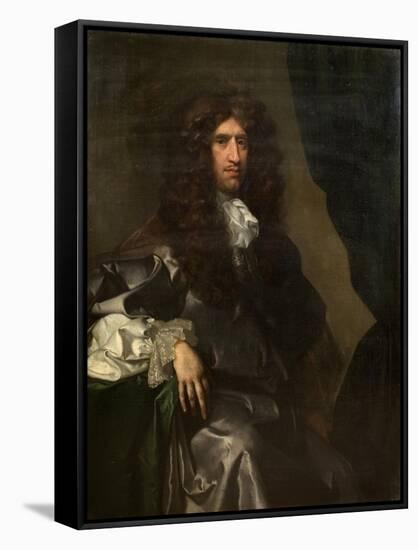 Unidentified Portrait, 1664-68-Gerard Soest-Framed Stretched Canvas