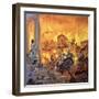 Unidentified Roman Attack-Angus Mcbride-Framed Giclee Print