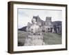 Unidentified Ruins Including Bust of a Woman in Haiti-Lynn Pelham-Framed Photographic Print