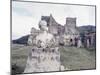 Unidentified Ruins Including Bust of a Woman in Haiti-Lynn Pelham-Mounted Photographic Print