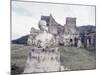 Unidentified Ruins Including Bust of a Woman in Haiti-Lynn Pelham-Mounted Photographic Print
