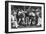 Unidentified Sailors Watch a Boxing Match in their Midst Aboard Hmas Melbourne, 1915-null-Framed Photographic Print