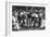 Unidentified Sailors Watch a Boxing Match in their Midst Aboard Hmas Melbourne, 1915-null-Framed Photographic Print