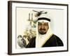 Unidentified Saudi King - Possibly King Faisal Bin Abdul Aziz-null-Framed Giclee Print