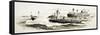 Unidentified Ship and Pilits Boat-John S. Smith-Framed Stretched Canvas