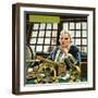 Unidentified Ship's Captain-Mike White-Framed Giclee Print