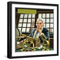 Unidentified Ship's Captain-Mike White-Framed Giclee Print