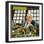 Unidentified Ship's Captain-Mike White-Framed Giclee Print