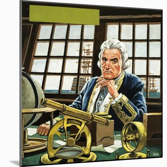 Unidentified Ship's Captain-Mike White-Mounted Giclee Print