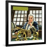 Unidentified Ship's Captain-Mike White-Framed Giclee Print