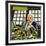 Unidentified Ship's Captain-Mike White-Framed Giclee Print