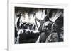 Unidentified Viking Scene with Longship Aflame-Andrew Howat-Framed Giclee Print