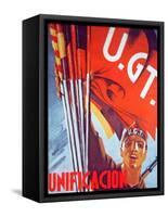 'Unification', Republican Poster, 1937-null-Framed Stretched Canvas