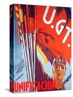 'Unification', Republican Poster, 1937-null-Stretched Canvas