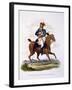 Uniform of a Private of the 15th or King's Light Dragoons (Hussars), from 'Costume of the British…-Charles Hamilton Smith-Framed Giclee Print