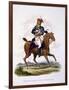 Uniform of a Private of the 15th or King's Light Dragoons (Hussars), from 'Costume of the British…-Charles Hamilton Smith-Framed Giclee Print