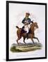 Uniform of a Private of the 15th or King's Light Dragoons (Hussars), from 'Costume of the British…-Charles Hamilton Smith-Framed Giclee Print